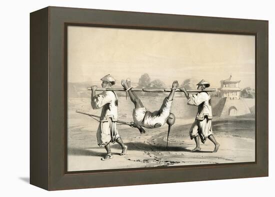 Sketch from the Wall on the Morning after the Grand Attack, China, 19th Century-M & N Hanhart-Framed Premier Image Canvas