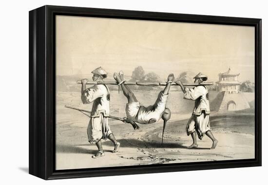 Sketch from the Wall on the Morning after the Grand Attack, China, 19th Century-M & N Hanhart-Framed Premier Image Canvas