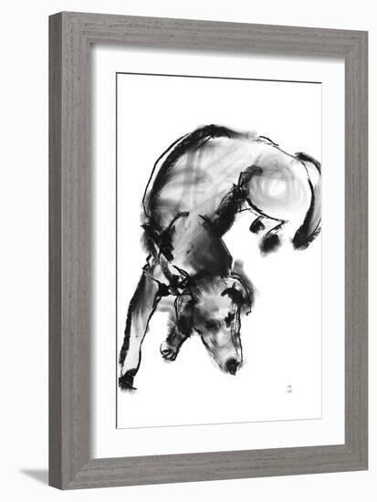 Sketch in Motion - Calm-Manny Woodard-Framed Giclee Print