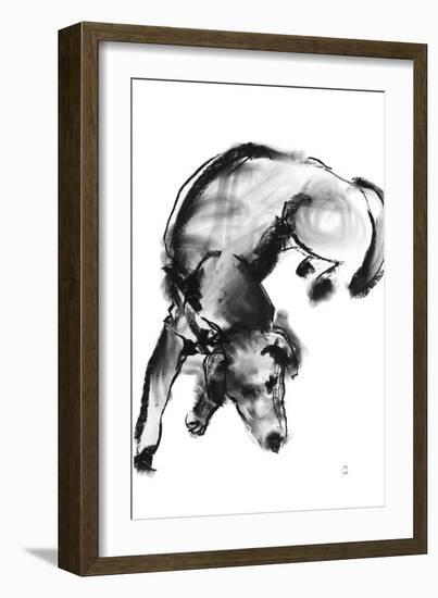 Sketch in Motion - Calm-Manny Woodard-Framed Giclee Print