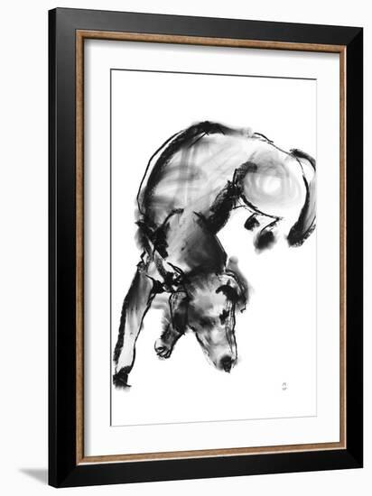 Sketch in Motion - Calm-Manny Woodard-Framed Giclee Print