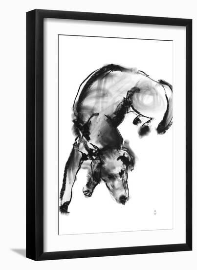 Sketch in Motion - Calm-Manny Woodard-Framed Giclee Print