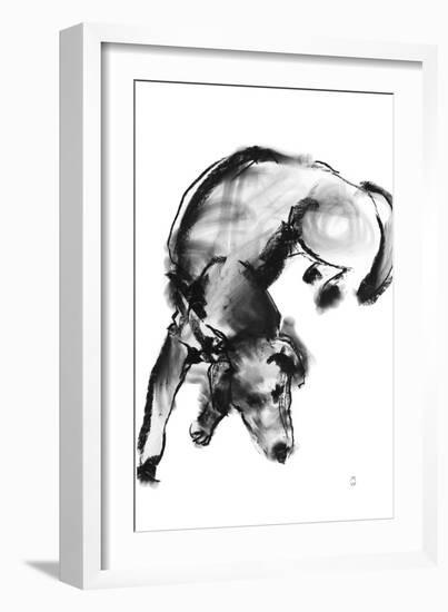 Sketch in Motion - Calm-Manny Woodard-Framed Giclee Print