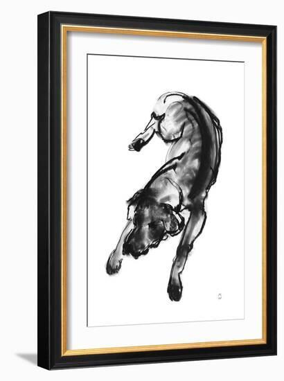 Sketch in Motion - Pause-Manny Woodard-Framed Giclee Print