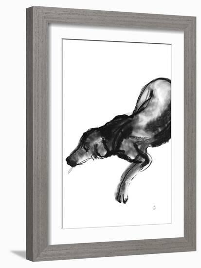 Sketch in Motion - Rest-Manny Woodard-Framed Giclee Print