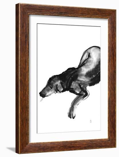 Sketch in Motion - Rest-Manny Woodard-Framed Giclee Print