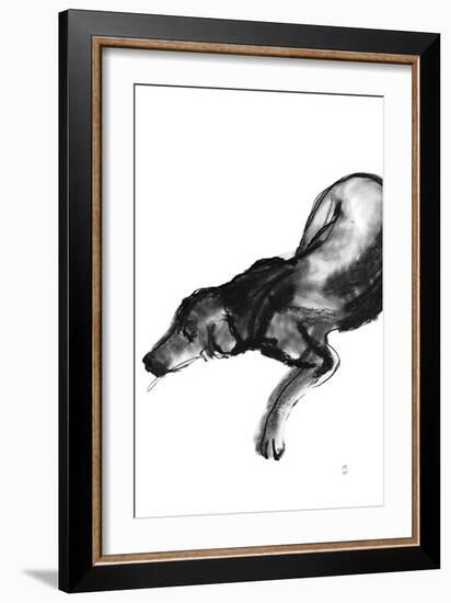 Sketch in Motion - Rest-Manny Woodard-Framed Giclee Print