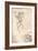 Sketch map of Armenia, c1472-c1519 (1883)-Leonardo Da Vinci-Framed Giclee Print