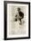 Sketch of a Cavalry Soldier (Civil War)-Winslow Homer-Framed Giclee Print