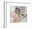 Sketch of a Young Woman Picking Fruit-Mary Cassatt-Framed Giclee Print