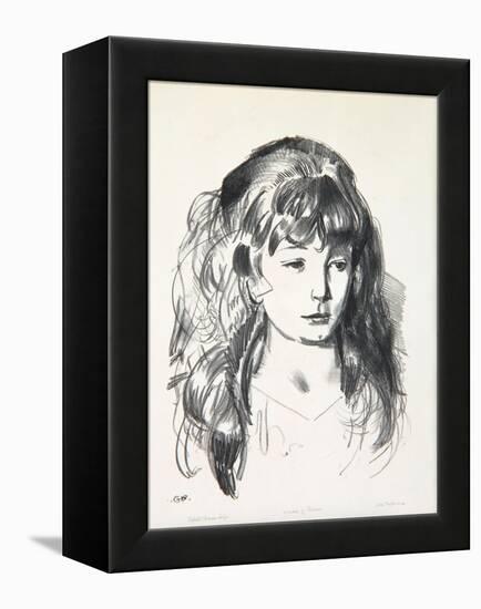 Sketch of Anne, 1923-24-George Wesley Bellows-Framed Premier Image Canvas