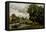 Sketch of Dedham Mill-John Constable-Framed Premier Image Canvas