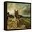 Sketch of Hadleigh Castle (Recto) (Oil on Millboard)-John Constable-Framed Premier Image Canvas