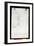 Sketch of Palazzo Dario (Pencil on Paper)-Claude Monet-Framed Giclee Print