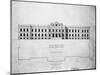 Sketch of Principal Front, Proposed Library Building-John Fraser-Mounted Giclee Print