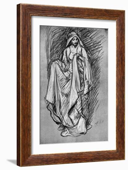 Sketch of Regan, from King Lear, 1899-Edwin Austin Abbey-Framed Giclee Print