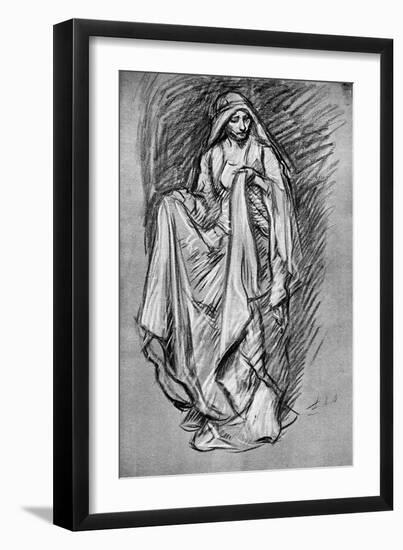 Sketch of Regan, from King Lear, 1899-Edwin Austin Abbey-Framed Giclee Print