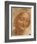 Sketch of Saint Anne, 1500-Leonardo da Vinci-Framed Giclee Print