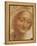 Sketch of Saint Anne, 1500-Leonardo da Vinci-Framed Premier Image Canvas