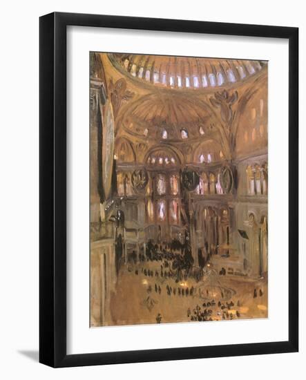 Sketch of Santa Sophia, 1891-John Singer Sargent-Framed Giclee Print