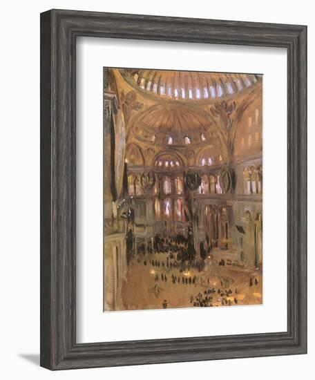 Sketch of Santa Sophia, 1891-John Singer Sargent-Framed Giclee Print