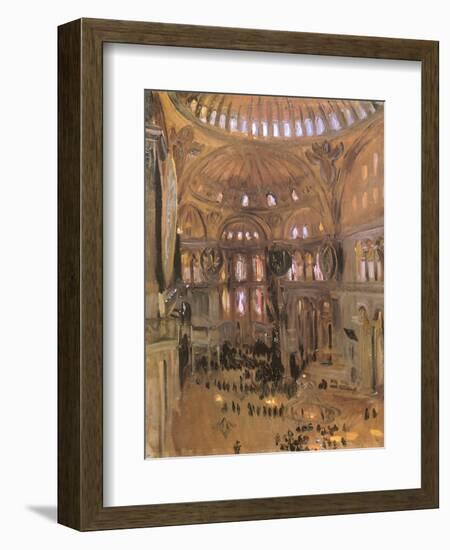 Sketch of Santa Sophia, 1891-John Singer Sargent-Framed Giclee Print