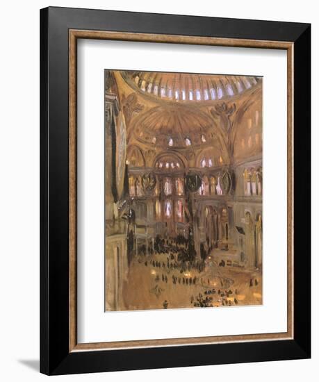 Sketch of Santa Sophia, 1891-John Singer Sargent-Framed Giclee Print