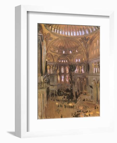 Sketch of Santa Sophia, 1891-John Singer Sargent-Framed Giclee Print