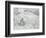 Sketch of the Interior of the Gare Saint-Lazare (Pencil on Paper)-Claude Monet-Framed Giclee Print