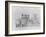 Sketch of Westminster, 1860-George The Elder Scharf-Framed Giclee Print