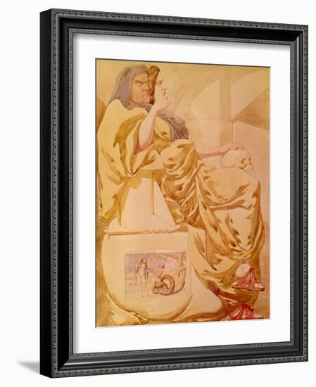 Sketch to Illustrate the Passions - Deceit or Duplicity, 1854-Richard Dadd-Framed Giclee Print