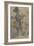 Sketch to Illustrate the Passions: Pride, C.1853-55 (W/C, Pen and Graphite on Paper)-Richard Dadd-Framed Giclee Print