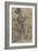 Sketch to Illustrate the Passions: Pride, C.1853-55 (W/C, Pen and Graphite on Paper)-Richard Dadd-Framed Giclee Print