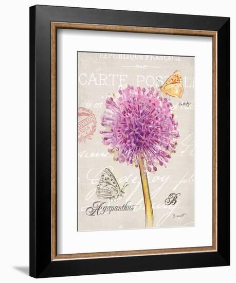 Sketchbook Agapanthus-Chad Barrett-Framed Premium Giclee Print