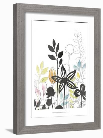 Sketchbook Garden III-June Erica Vess-Framed Art Print