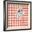 Sketchbook Garden VIII Red Checker-Danhui Nai-Framed Art Print