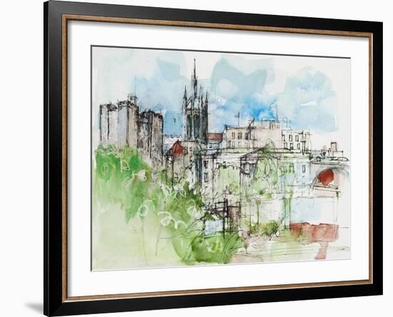 Sketchbook Journey III-Ann Oram-Framed Giclee Print