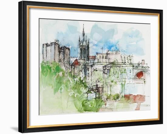 Sketchbook Journey III-Ann Oram-Framed Giclee Print