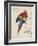 Sketchbook Macaw II-Edward Lear-Framed Giclee Print