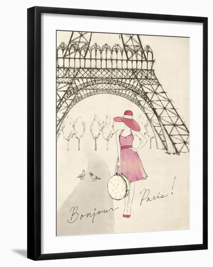 Sketchbook Paris I-Lottie Fontaine-Framed Giclee Print