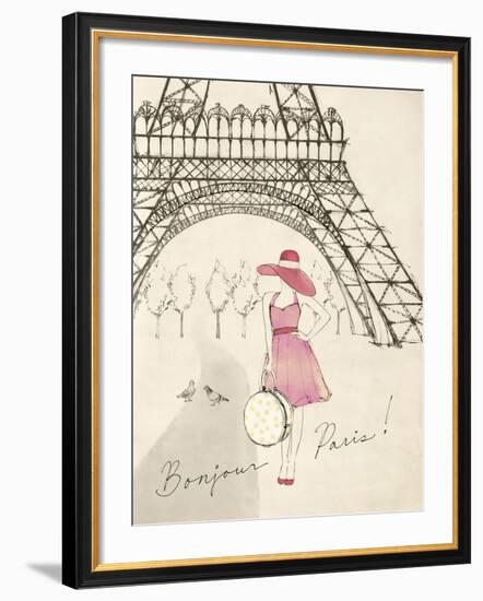 Sketchbook Paris I-Lottie Fontaine-Framed Giclee Print