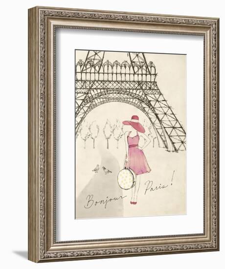 Sketchbook Paris I-Lottie Fontaine-Framed Art Print