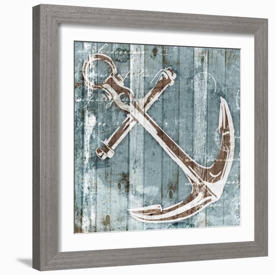 Sketched Anchor-OnRei-Framed Premium Giclee Print