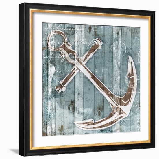 Sketched Anchor-OnRei-Framed Premium Giclee Print