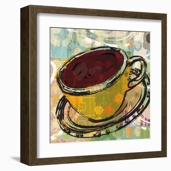 Sketched Coffee-Walter Robertson-Framed Art Print