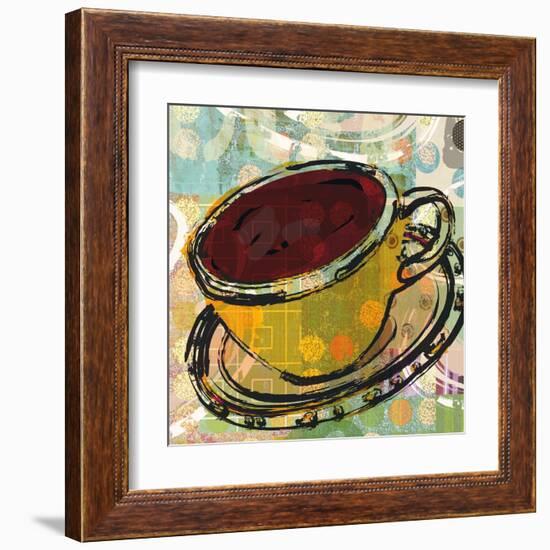 Sketched Coffee-Walter Robertson-Framed Art Print