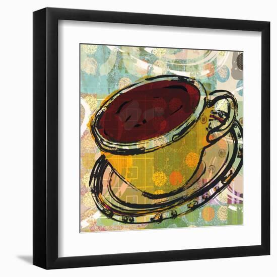 Sketched Coffee-Walter Robertson-Framed Art Print