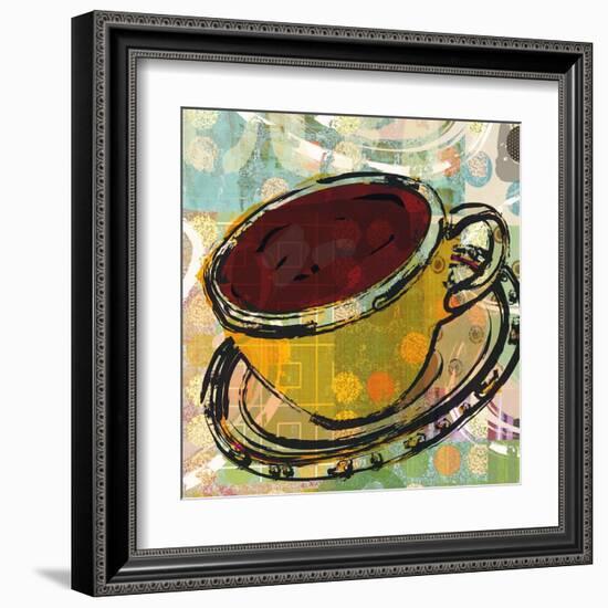 Sketched Coffee-Walter Robertson-Framed Art Print