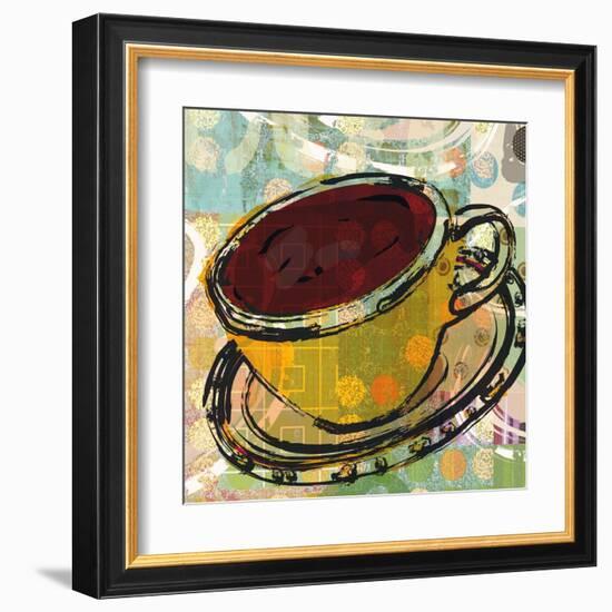 Sketched Coffee-Walter Robertson-Framed Art Print