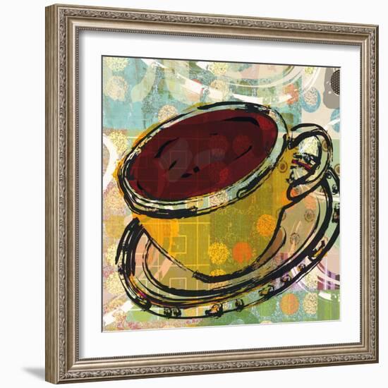 Sketched Coffee-Walter Robertson-Framed Art Print